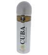 Deodorant Cuba 200ml Gold pánsky