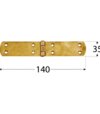 Domax ZF 140 Záves francúzsky 140x33x2.5mm