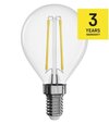 LED žiarovka Filament Mini Globe E14 1,8 W 250 lm teplá biela