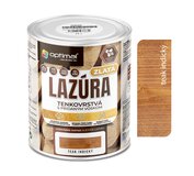 Optimal Zlatá lazúra Teak 0,6l - tenkovrstvá olejová lazúra s voskami