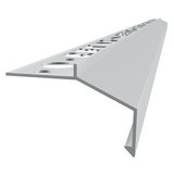 Profil balkónový Mini Al šedá 2.5m