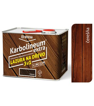 Karbolineum Extra Čerešňa 3,5kg - lazúra 3v1