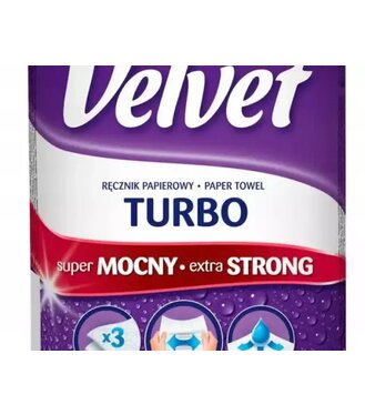 Kuchynské utierky Velvet Turbo 1ks/3vr.