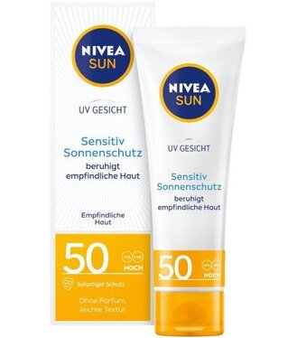 Nivea Sun pleťový krém Sensitive OF50 50ml