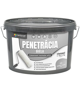 Optimal Penetrácia Biela - Základný pigmentováný náter 6kg