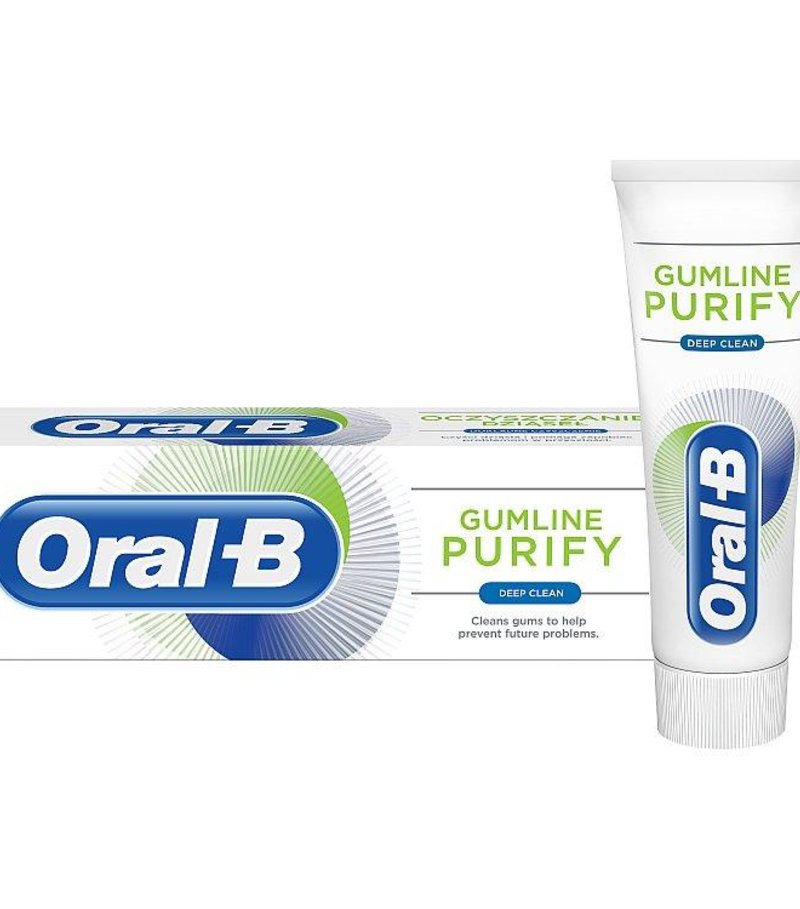 Oral-B Gum Purify Deep Clean, Zubná Pasta, 75ml