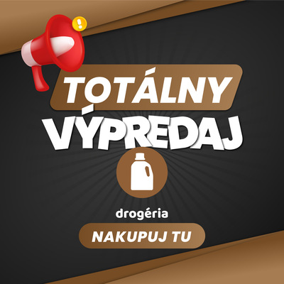 Totálny výpredaj - drogéria