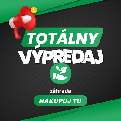 Totálny výpredaj- záhrada