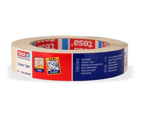 Tesa tape Tesa 4348 25mm/50m - interiérová 7-dňová maskovacia páska