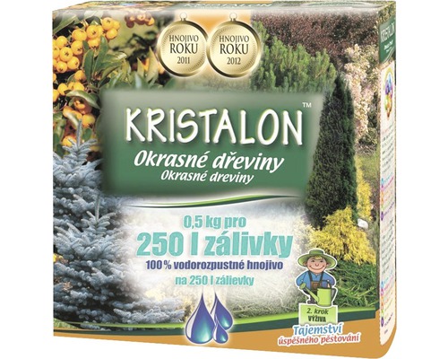 Esab Kristalon hnojivo pre okrasné dreviny 0,5kg