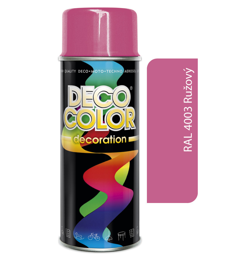 Deco color Decoration RAL - 4003 ružový 400ml