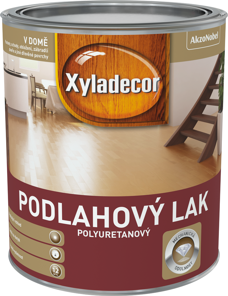 Xyladecor Podlahový lak Polyuretánový lesk 0,75l