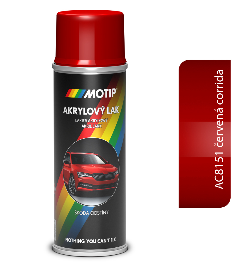 Dupli-color Škoda Autoemail AC8151 Červená Corrida 200ml