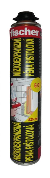 Fischer Nízkoexpanzná pena pištoľová 825ml