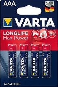 Varta Max Tech LR03 Max Power alkalická batéria 4ks