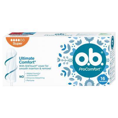 O.b. O.B.® ProComfort Super tampóny 16ks