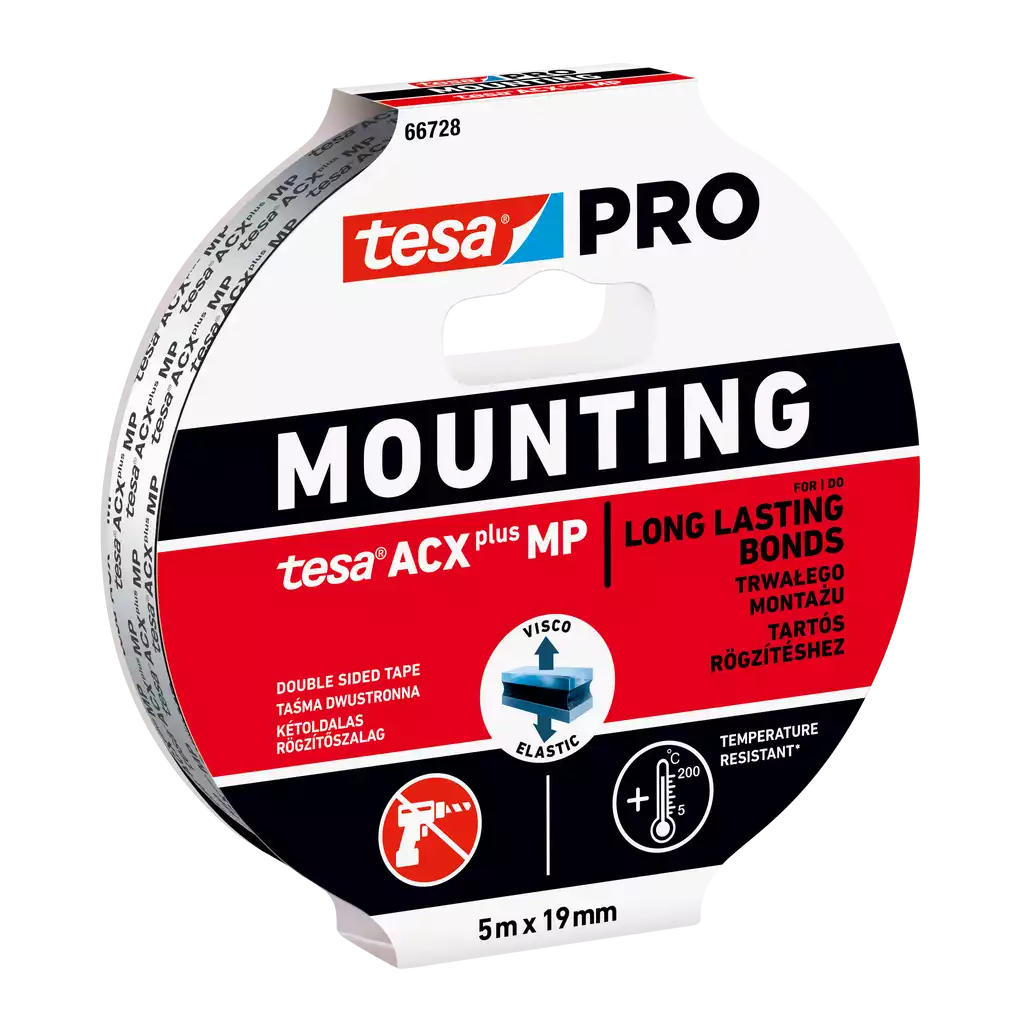 Tesa tape Páska Tesa Mounting Pro ACX Plus MP 5m 19mm